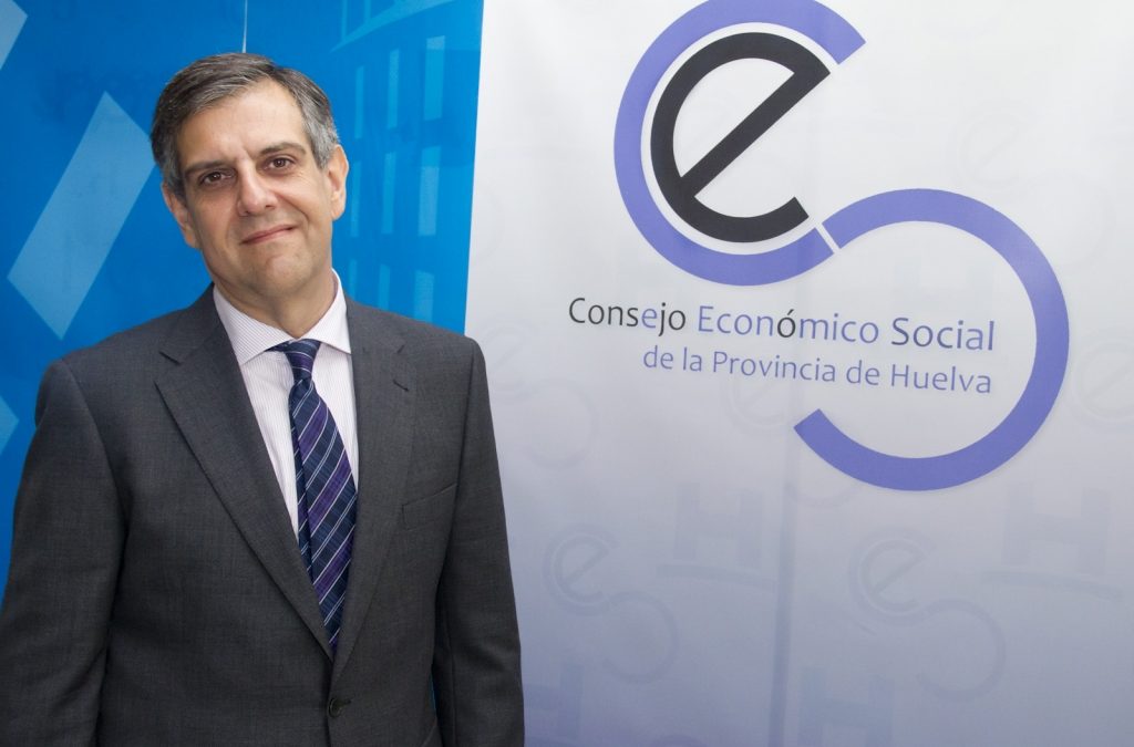 Juan José García del Hoyo, Presidente del CES: «Espero que esta Huelva despierte»