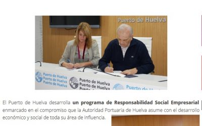 El Puerto de Huelva colabora con el Economato Resurgir para atender a casi 2.000 familias en Navidad