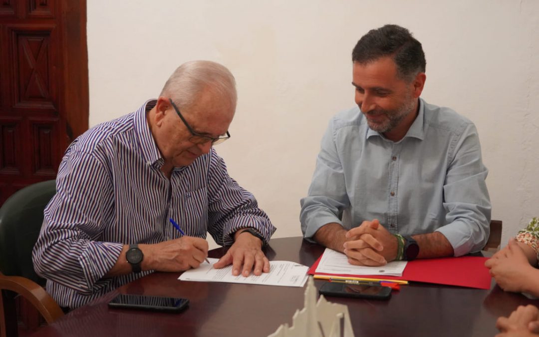 El Ayuntamiento de Moguer firma de nuevo Convenio de Colaboración con Resurgir