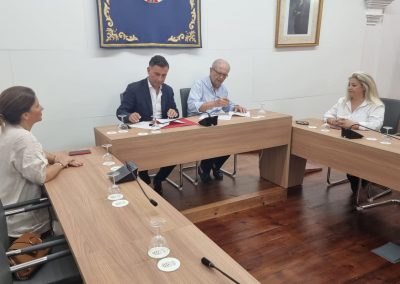 firma de convenio con el Ayuntamiento de Moguer
