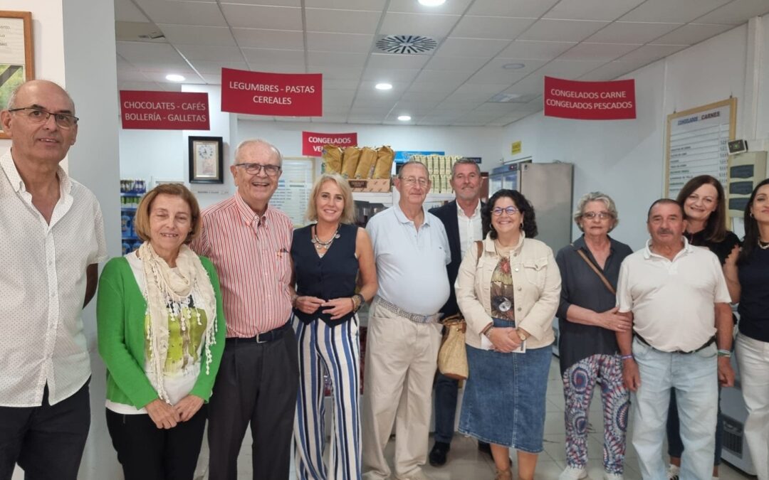 visita de la Diputación de Huelva