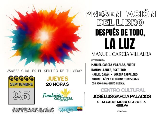 presentación libro Después de todo la Luz