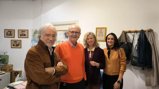 visita de la Fundación Caja Rural del Sur