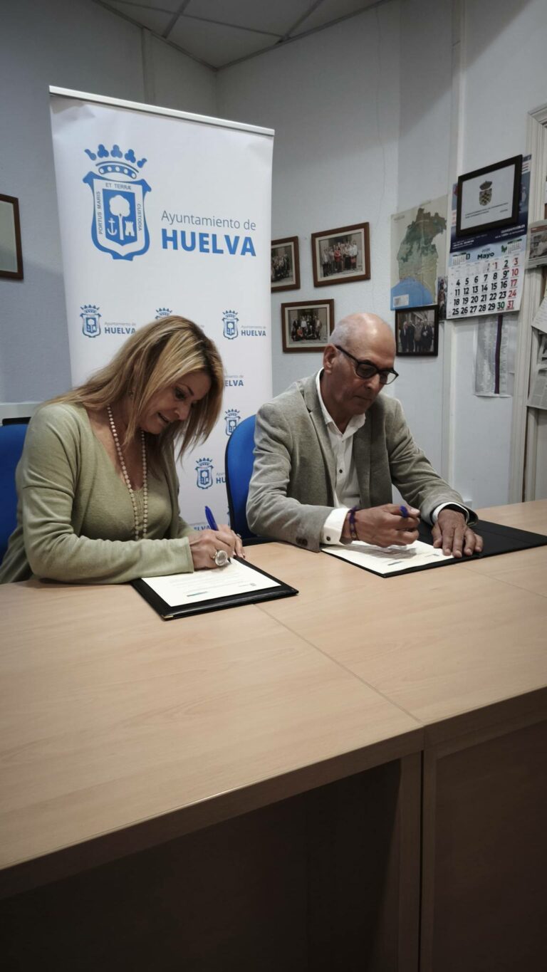 Visita alcaldesa Huelva
